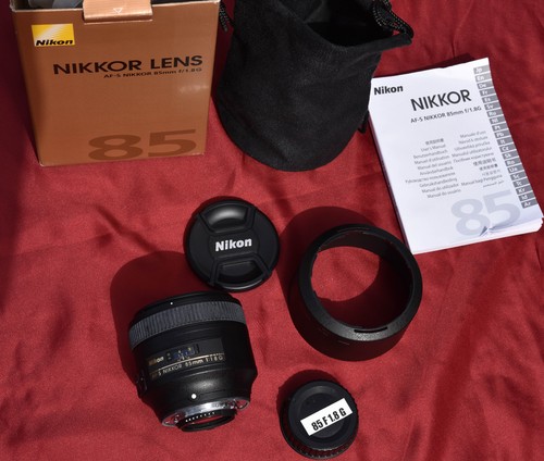 Objectif nikon nikkor 85 - objectif,