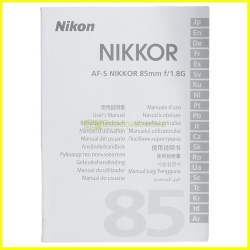 Manuale per nikon nikkor - manuale,