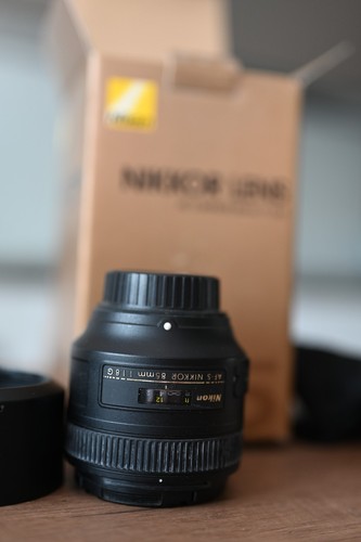Nikon nikkor 85mm 1 - nikon, f/1.8g